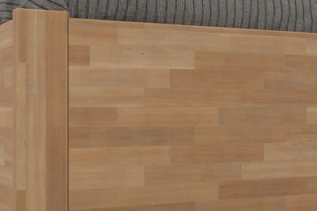 Posteľ s úložným priestorom Fava Box 180x200 cm, prírodný buk