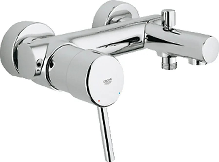 CONCETTO Grohe Concetto - Páková vaňová batéria, chróm 32211001