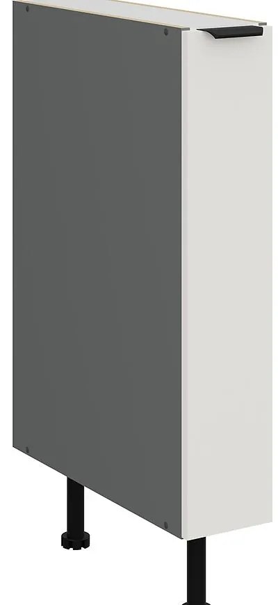 Kuchynská skrinka Aria-Wh/Ant Anti Fingerprint 15d Cargo Bb