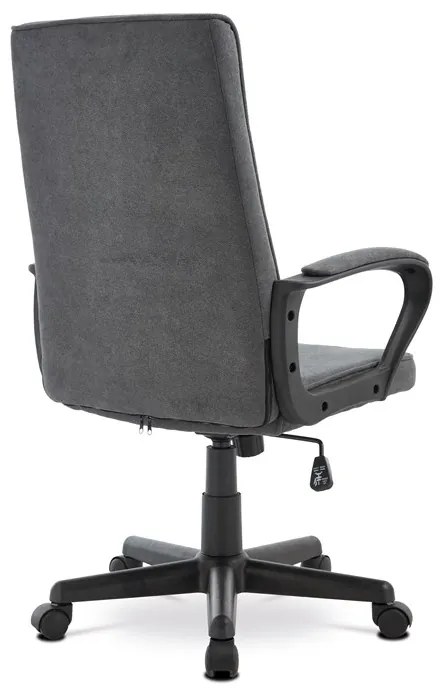 Autronic BONTEC Kancelárska stolička, hojdací mechanizmus, šedá látka, KA-L608 GREY2 Farba: Šedá