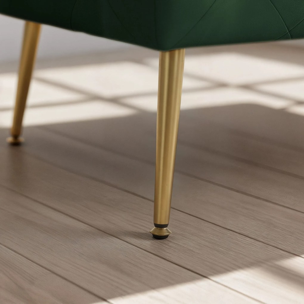 Taburet Madrid zelený