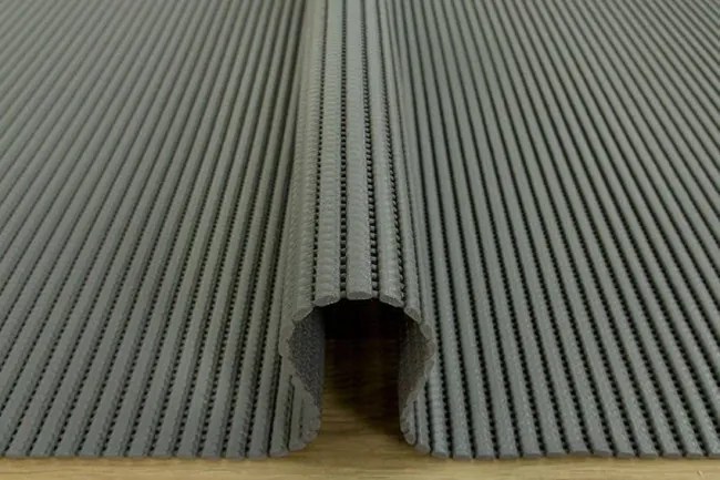 Kúpelňová penová rohož Softy-tex 801 sivá