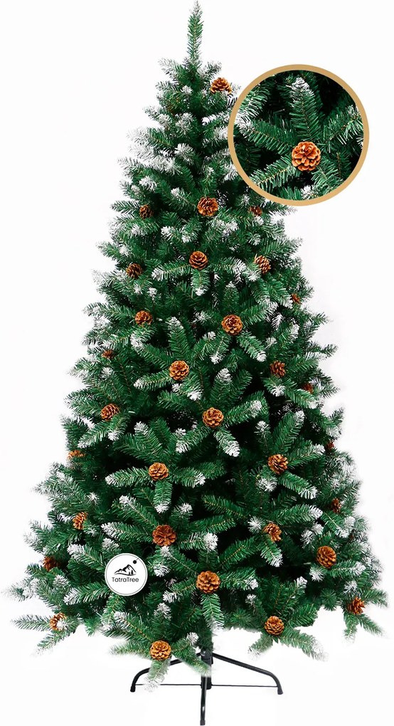Umelý vianočný stromček 2D smrek rysy 210 cm