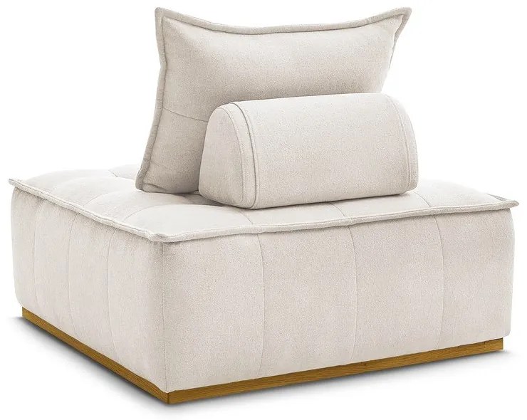 Biele ženilkové kreslo Elisa – Bobochic Paris