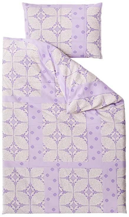 Bavlnené obliečky PONSA fialové Rozmer obliečky: 70 x 90 cm | 140 x 200 cm