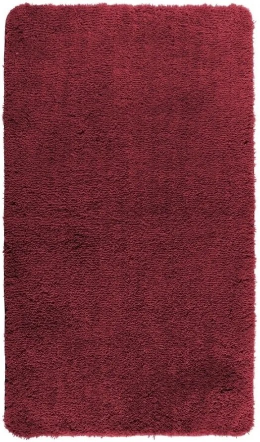 Červená kúpeľňová predložka Wenko Belize, 90 × 60 cm