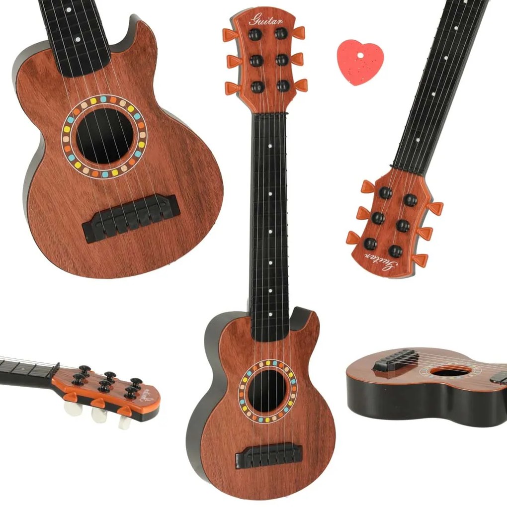 KIK detská klasická gitara 1/8, 6 strún, 46,5 cm