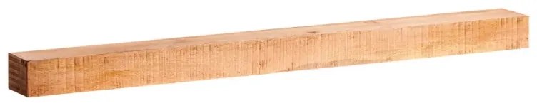 furniture-nabytek.cz - Masívna nástenná polica Amberley z mangového dreva, lakovaná, hnedá – 160 cm