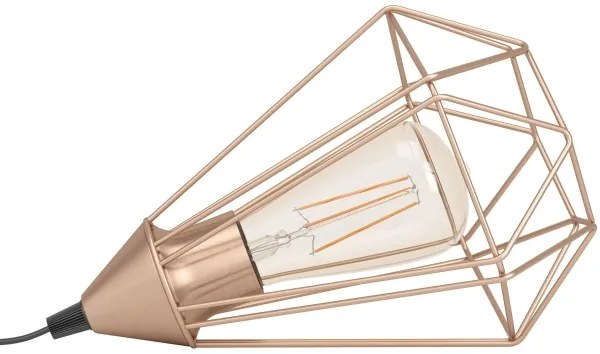 Eglo 94197 - Stolné svietidlo do zásuvky TARBES 1xE27/60W/230V