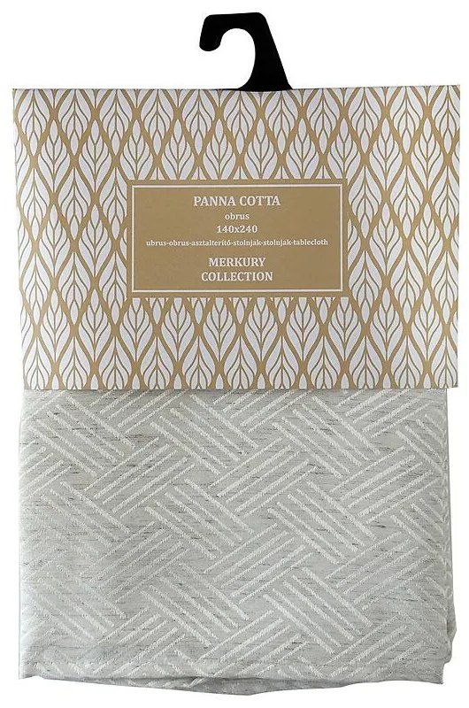 Obrus Panna Cotta natural 140x240