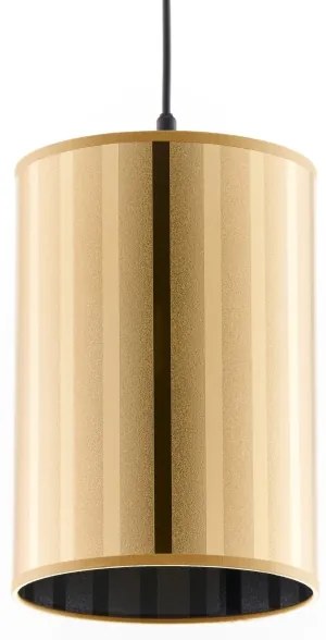 Jupiter 2090 - Luster na lanku CORTINA 1xE27/15W/230V zlatá/čierna