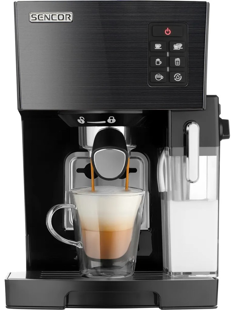 Sencor SES 4050SS-EUE3 poloautomatický espresso kávovar