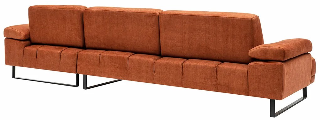 Rohová pohovka Mustang Small Right Orange