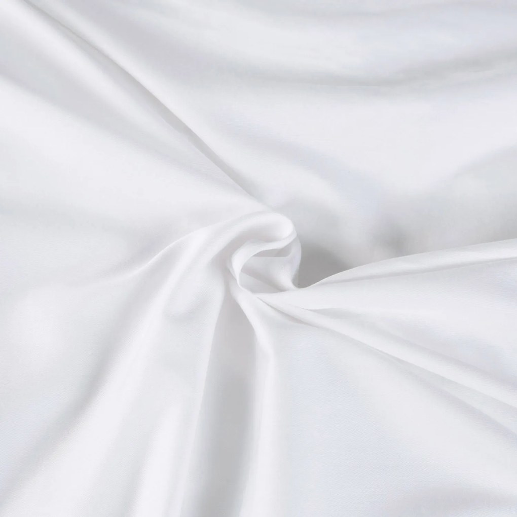 SATÉNOVÉ OBLIEČKY SATINLOVE CLASSIC 200X220 CM, 2KS 70X80 CM BIELE