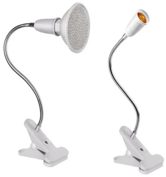 LED Lampička pre pestovanie rastlín s klipom 200 LED 9.5 W ML16348