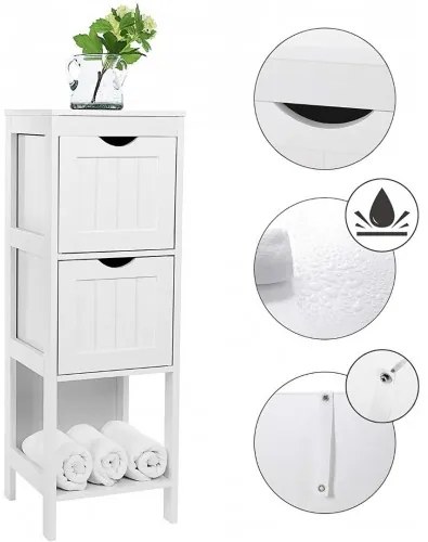 Úložná skrinka VASAGLE BBC42WT