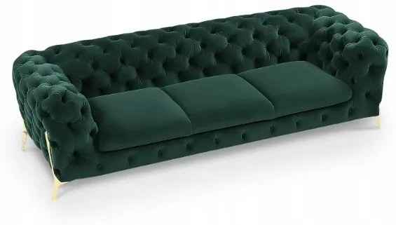 Trojmiestna sedačka CHESTERFIELD Farba: Ružová