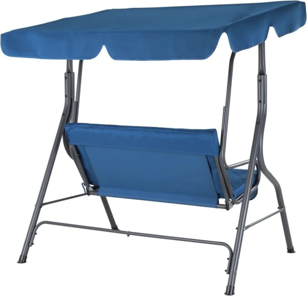 Záhradná hojdačka CANOPS modrá