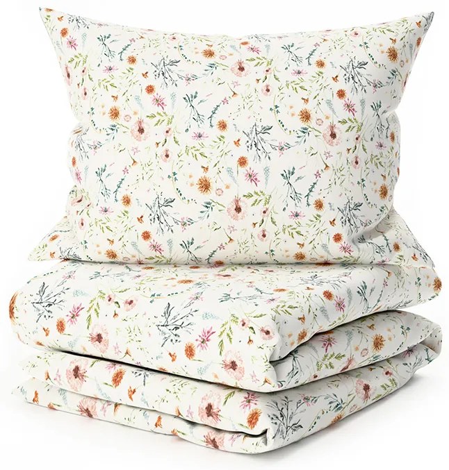 Obliečky z mikrovlákna HERBALIS krémové Rozmer obliečky: 70 x 90 cm | 140 x 200 cm