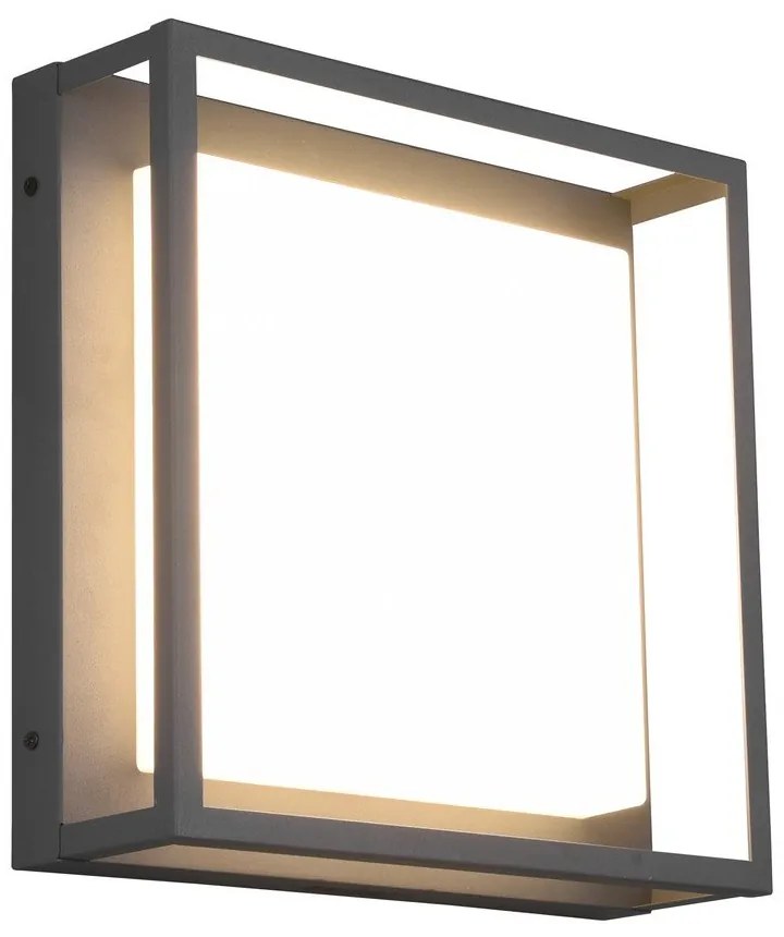 LED nástenné vonkajšie svietidlo (výška 10 cm) Witham - Trio