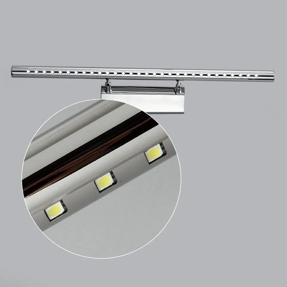 Toolight Toolight, LED kúpeľňové svietidlo nad zrkadlo 9W 70CM APP363-1W, chrómová, OSW-08429