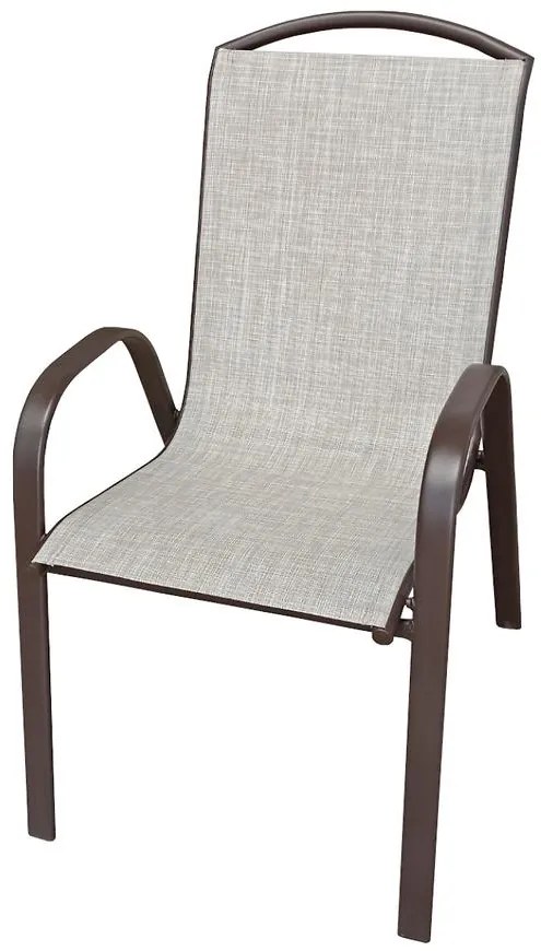 Záhradná stolička Berg 4 béžová