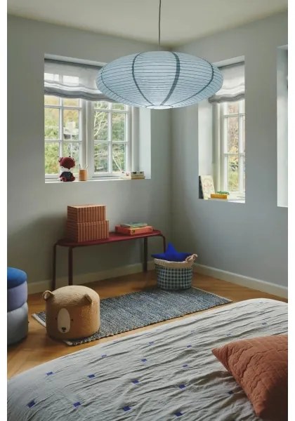 Nordlux - Tienidlo VILLO E27 pr. 60 cm modrá