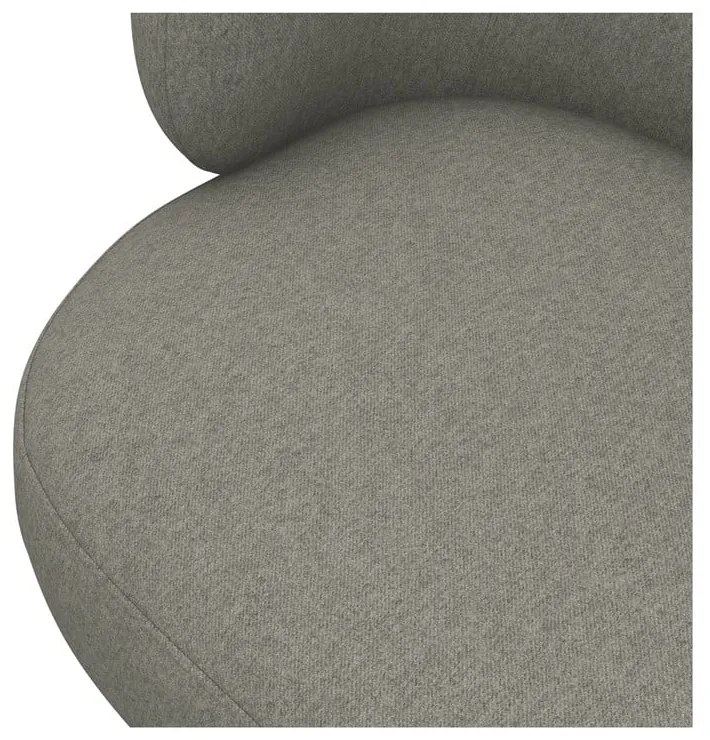 Sivé kreslo Hina – Makamii