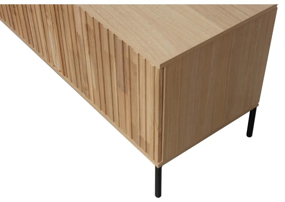 TV stolík v dekore duba v prírodnej farbe 100x56x44 cm Gravure – WOOOD