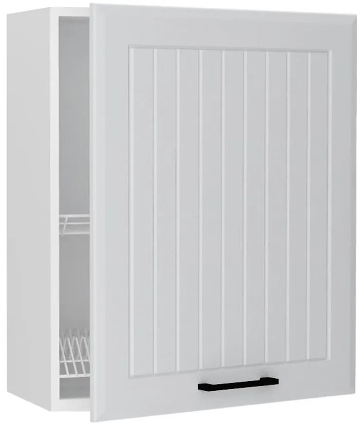 Skrinka do kuchyne Irma W60su Alu Svetlo šedá Mat