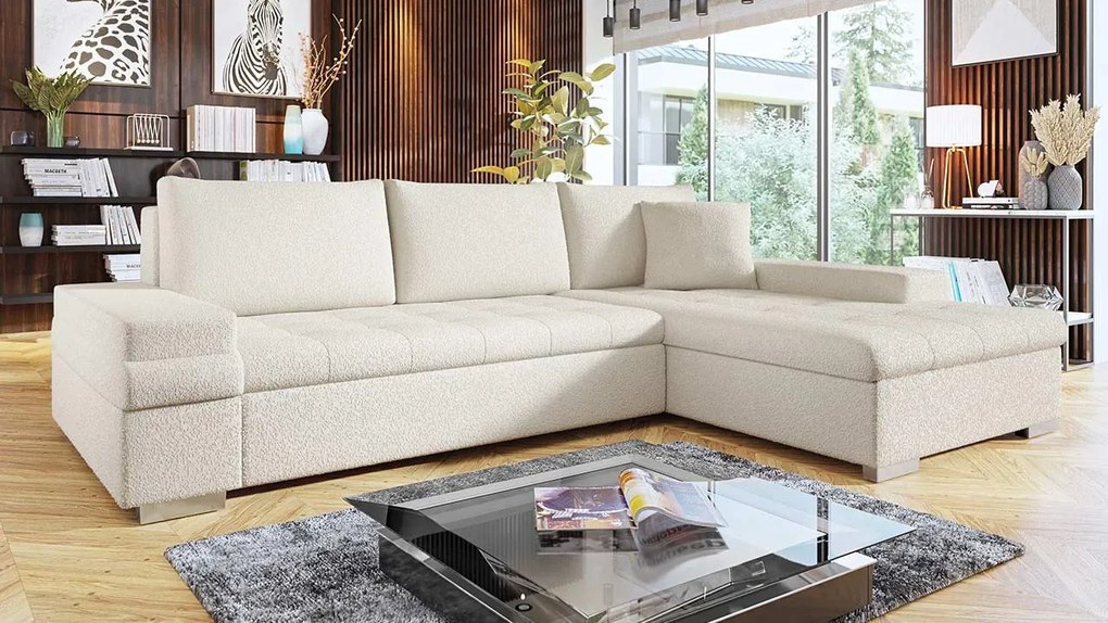 Rohová sedačka Canton Mini Premium, Dostupné poťahy: Otusso 14 + Otusso 14 + Sorriso 04