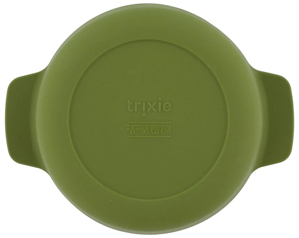 Detská silikónová miska Mr. Dino