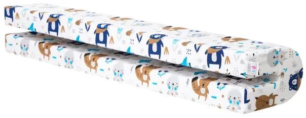 Chránič na detskú postieľku medveď a líška, 50 cm