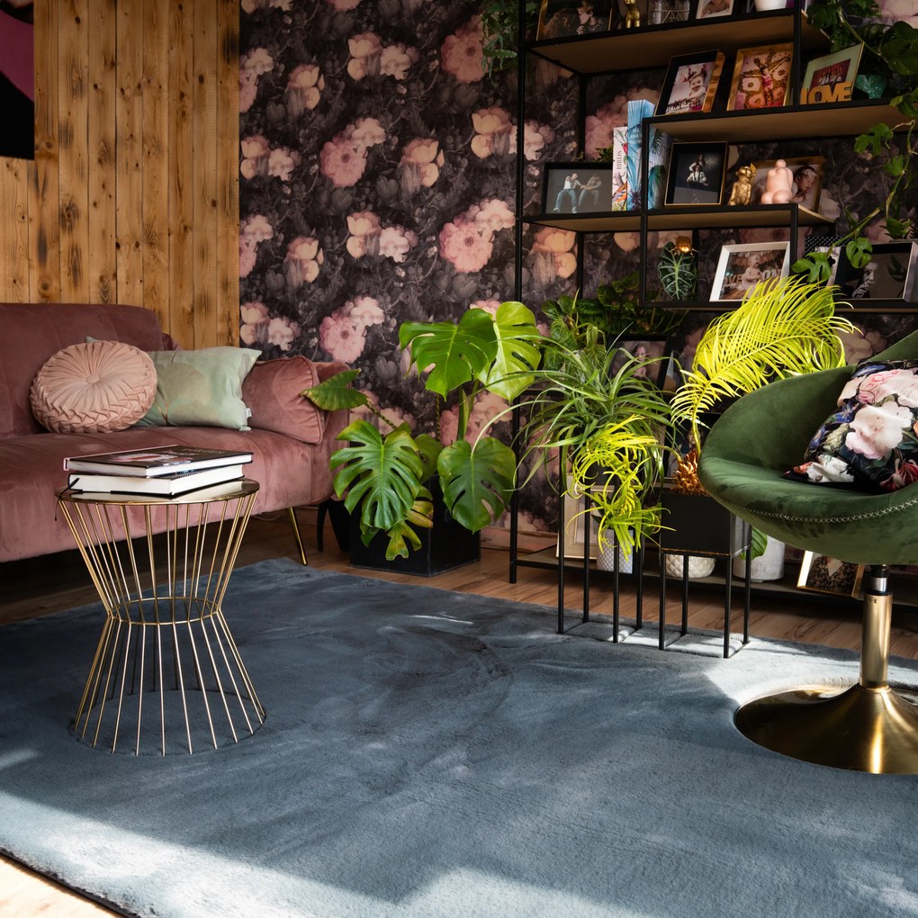 Kusový koberec My Monaco 225 Anthracite, 40x60, šedá, obývacia izba, Obsession