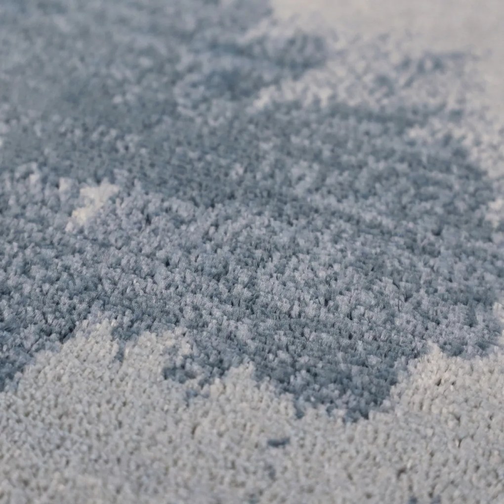 Devos Caby (DC Carpets), Kusový koberec Isphahan 84427 L. Blue, 67x110, modrá, obývacia izba