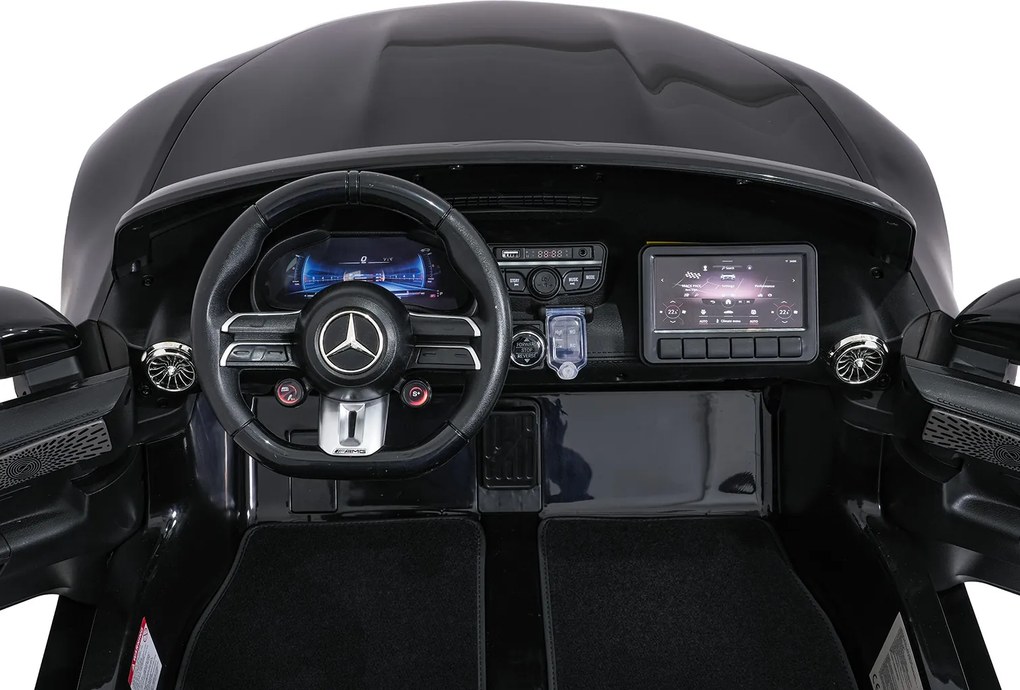 Ramiz Mercedes-Benz GT63 AMG elektrické autíčko pre deti čierne