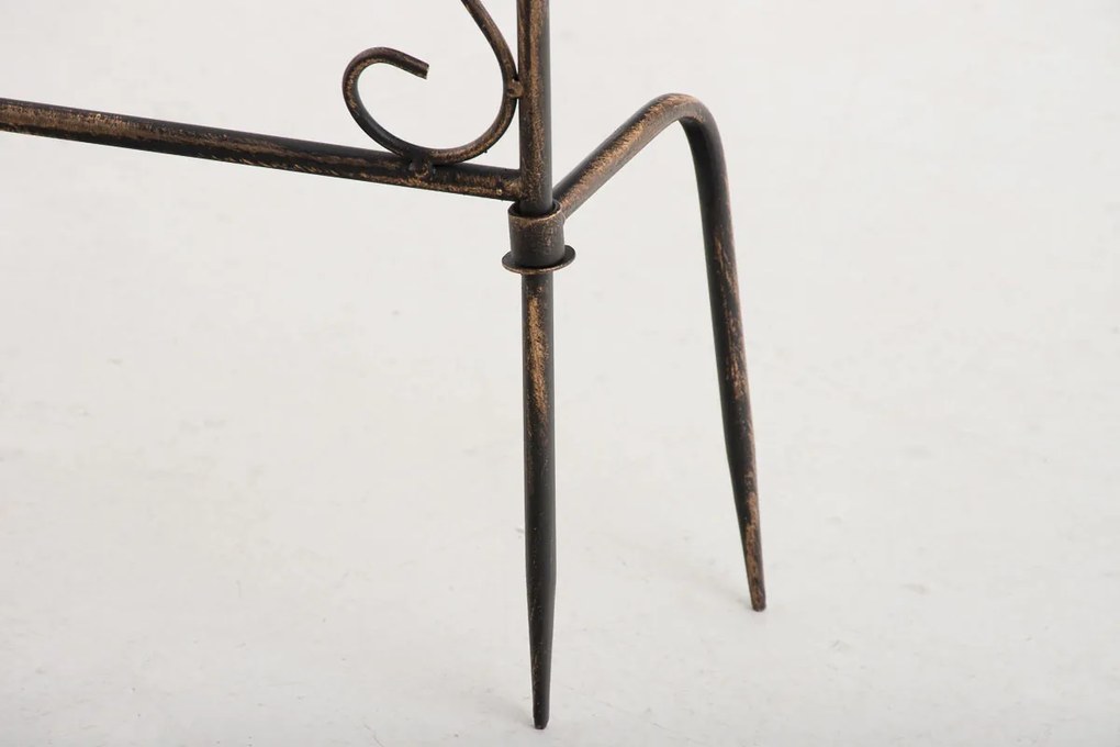 Mriežka na ruže Burg - 122 x 35 cm - Bronzová