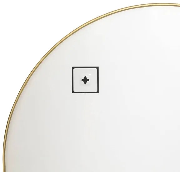 Atmosphera - Nástenné zrkadlo ALICE 65x90 cm zlaté