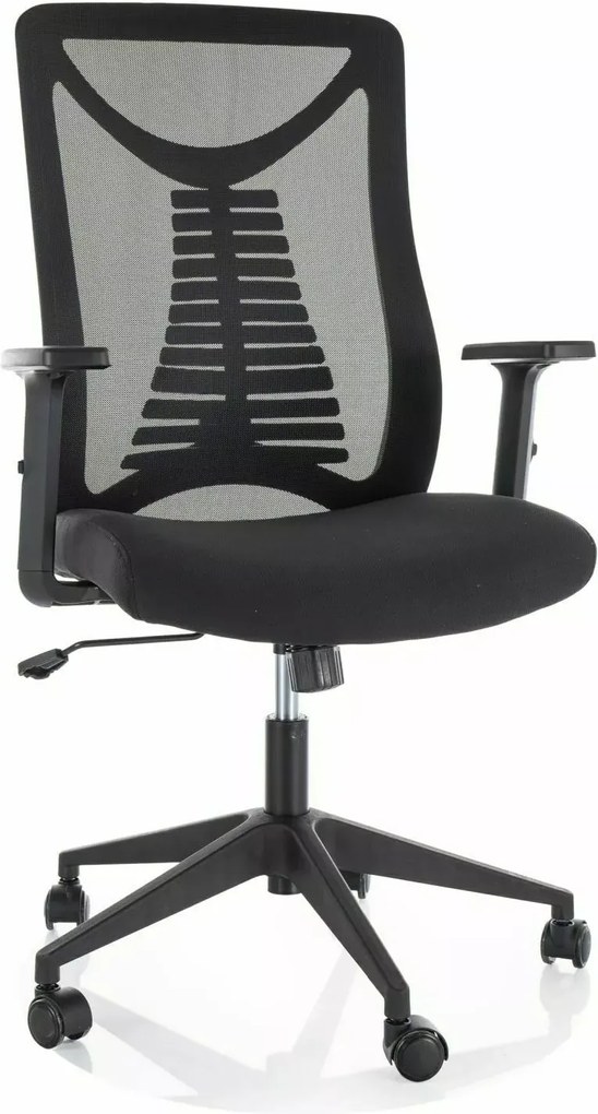 SI Otočná stolička Q-330R čierna