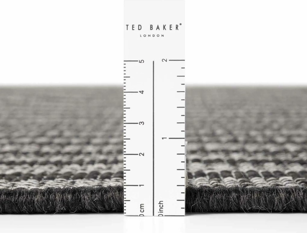 Ted Baker Kusový koberec Haringey 106397 Black White, 200x300, čiernobiela, chodba / predsieň