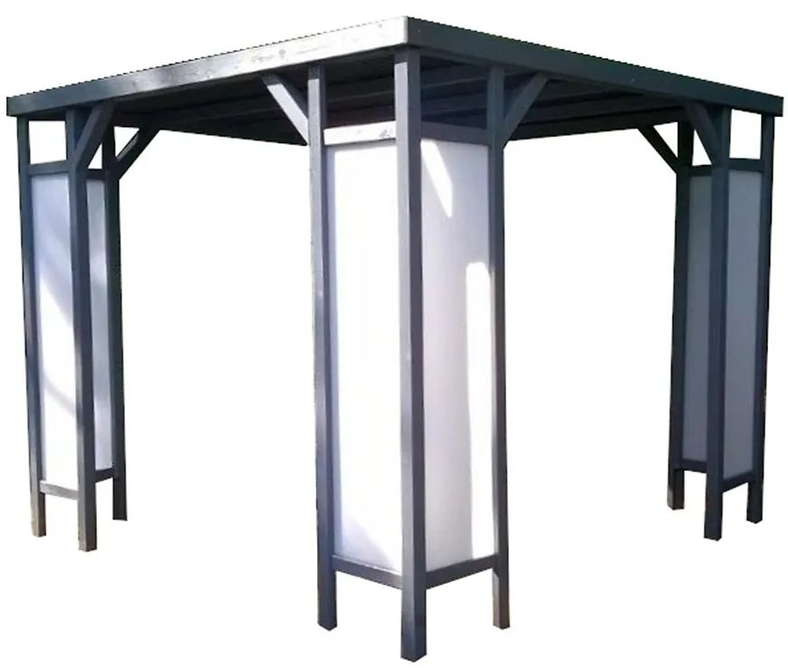 Altánok Vitrum 289x289x231 cm