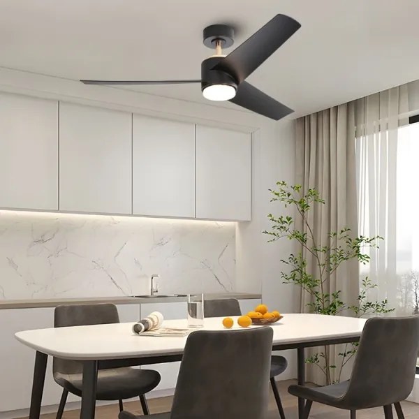 Immax NEO 07280L -LED Stm. str. ventilátor BEAUTY 18W/230V čierna Wi-Fi Tuya + DO