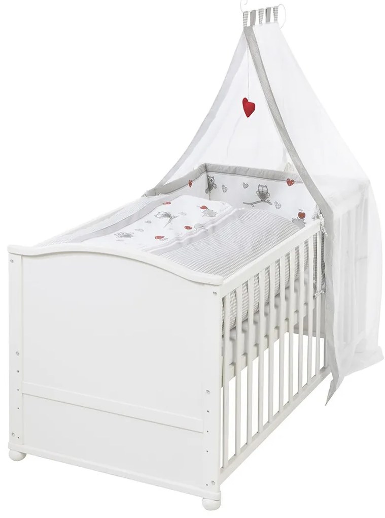 roba Detská postieľka (biela) (100274520)