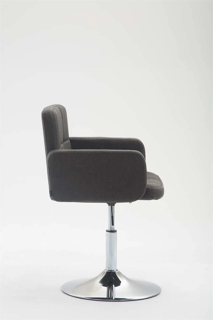 Kreslo L.A. Lounger látka - Tmavo sivá