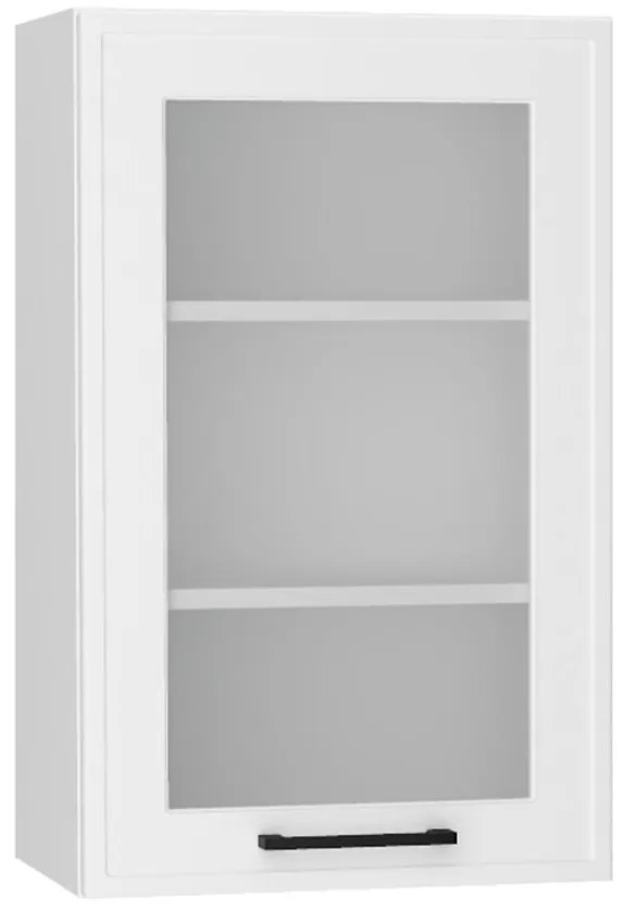 Kuchynské skrinka Emily Ws45 Pl biely hrášok mat