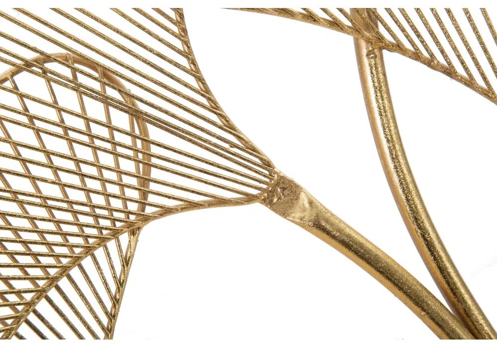 Kovová nástenná dekorácia 79x68 cm Leaf – Mauro Ferretti