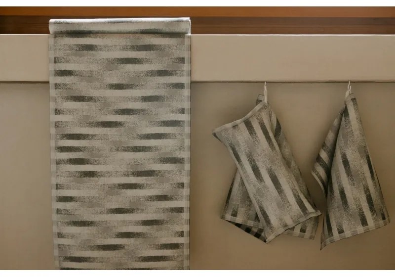 Podložka do sauny Hohto 46x150, bielo-sivá