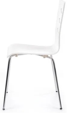 Jedálenská stolička BALENA 1 ks biela