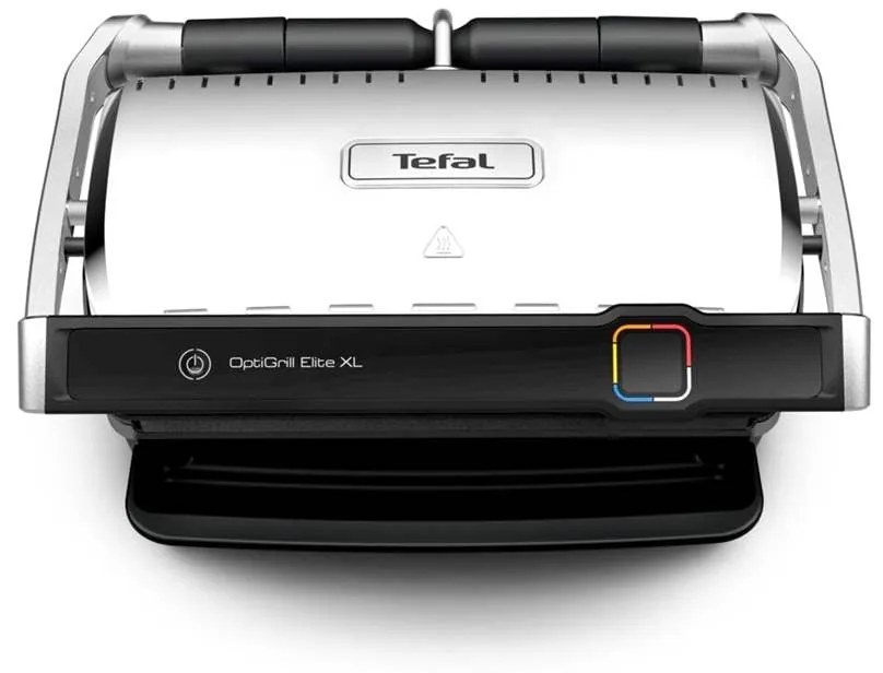 Elektrický gril Tefal OptiGrill Elite XL GC760D30 Nerezový/Čierny