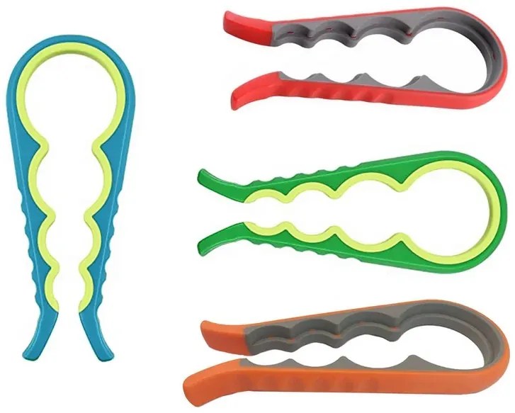 Zaparkorun Univerzálny otvárač na zaváračky a poháre - mix farieb